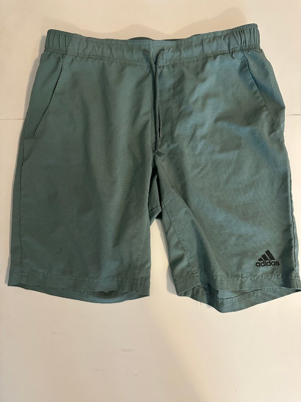 Adidas Golf Performance Shorts Men's Medium Green Stretch Athletic Golf Shorts